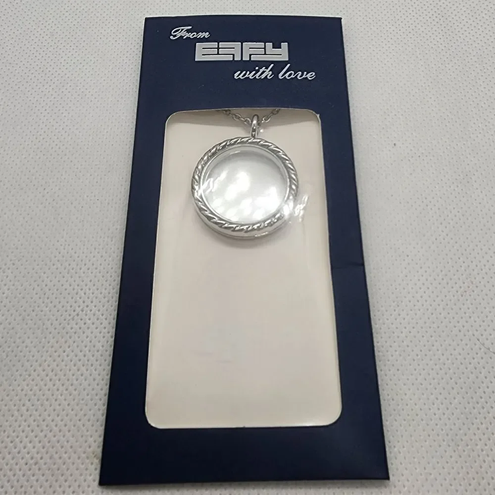 NWT Effy Silver Locket Necklace